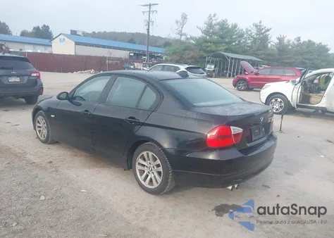 2007 BMW 328 I Sulev z USA, uszkodzony, nr VIN WBAVC53517FZ78044